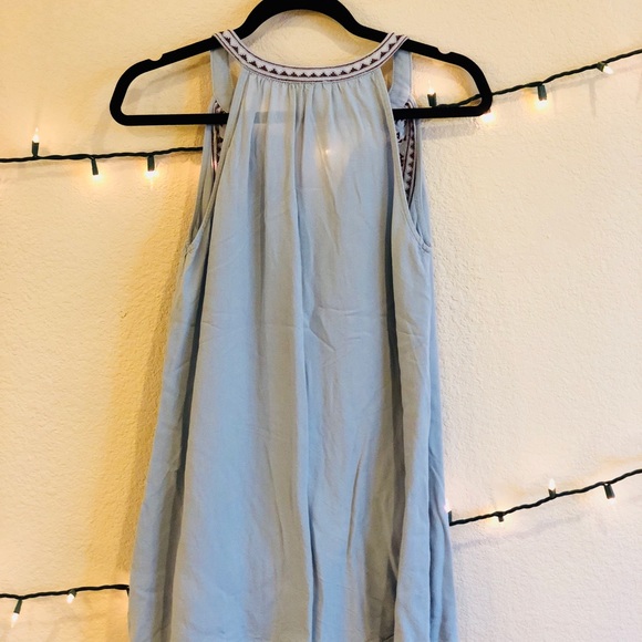 Denim Embroidered Dress/Tunic - Picture 4 of 5